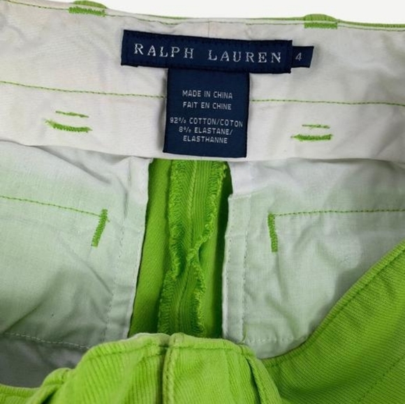 Ralph Lauren Lime Riding Crops - Picture 2 of 4